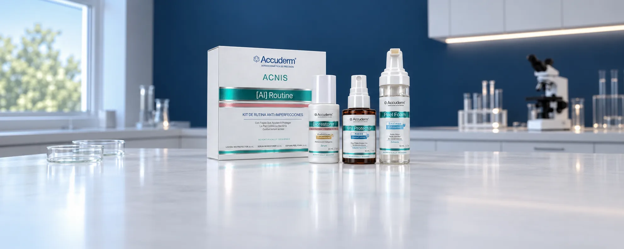 Productos de la línea Accuderm